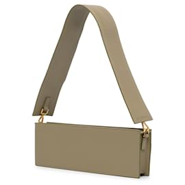 Jacquemus-Green Jacquemus Calfskin Le Ciuciu Shoulder Bag Satchel-Green