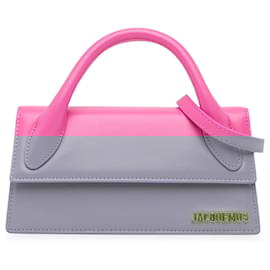 Jacquemus-Pink Jacquemus Le Chiquito Long Satchel-Pink