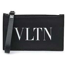 VALENTINO GARAVANI Sacs, portefeuilles et étuis T. Cuir Noir