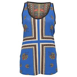 Canotta stampata Givenchy in viscosa multicolore Multicolore
