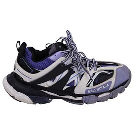 Sneakers Track Balenciaga in poliuretano viola Altro Porpora