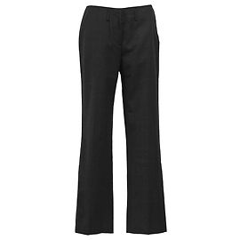Prada Plaid Trousers in Dark Grey Wool Grey