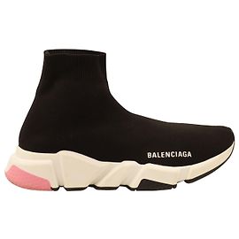 Baskets Speed Balenciaga en polyester noir Noir