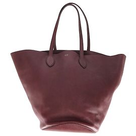 Sac Osa de Khaite en cuir bordeaux Rouge Bordeaux