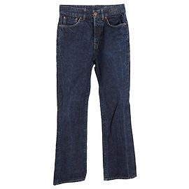 Jean large taille haute Chloé en denim bleu Bleu