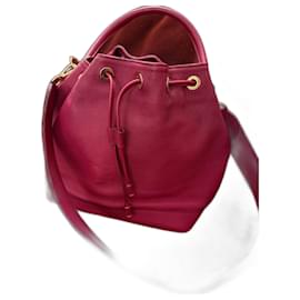 Louis Vuitton-Louis Vuitton Noé Haute Maroquinerie Bucket Bag Fuchsia-Fuschia