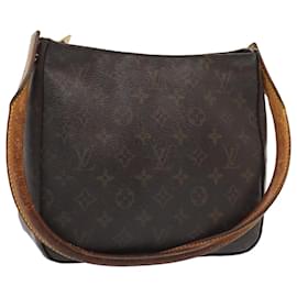 Louis Vuitton-LOUIS VUITTON Monogram Looping MM Shoulder Bag M51146 LV Auth bs18489-Monogram