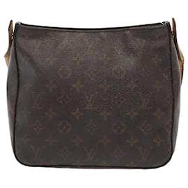 Louis Vuitton-LOUIS VUITTON Monogram Looping MM Shoulder Bag M51146 LV Auth bs18489-Monogram