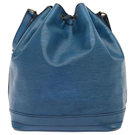 Louis Vuitton-LOUIS VUITTON Epi Noe Shoulder Bag Toledo Blue M44005 LV Auth 92812-Blue