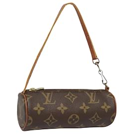 Louis Vuitton-LOUIS VUITTON Monogram Papillon Pouch LV Auth 91578-Monogram