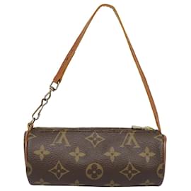 Louis Vuitton-LOUIS VUITTON Monogram Papillon Pouch LV Auth 91578-Monogram