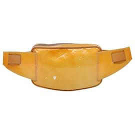 Louis Vuitton-LOUIS VUITTON Monogram Vernis Fulton Waist bag Gris M91041 LV Auth 92300-Grey