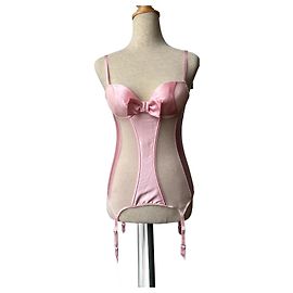 pale pink bustier/corset Chantal Thomass 85B Pink