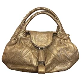 Fendi-Handbags-Golden