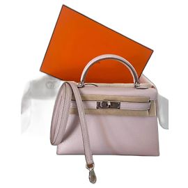 Hermès Mini Kelly II Mauve Pâle Chèvre Mysore Autre