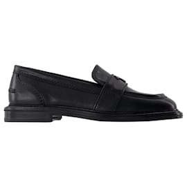 Autre Marque-Loafers - Maison Kitsune - Leather - Black-Black