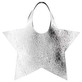 Bolsa Tote Foil Star - Coperni - Cuero - Plata Plata Metálico