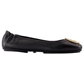 Ballerine da viaggio Minnie - Tory Burch - Pelle - Nero Nero