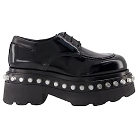 Autre Marque-Atlas Derbies - Alexander Wang - Leather - Black-Black