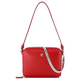 Cloud Chained Tasche - Courreges - Leder - Rot Rot