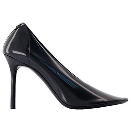 Nude Stilettos Pumps - Courreges - PVC - Black Black