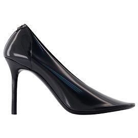 Nude Stilettos Pumps - Courreges - PVC - Black Black