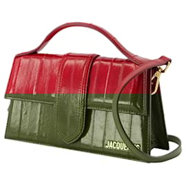 Jacquemus-Le Grand Bambino Crossbody - Jacquemus - Leather - Dark Red-Red