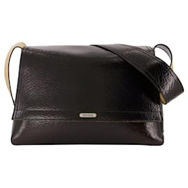 Alexander Mcqueen-Slouch Shoulder Bag - Alexander McQueen - Leather - Black-Black