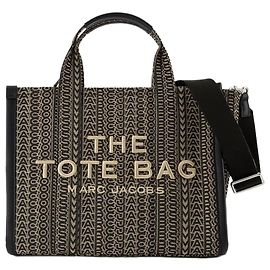A Tote Média - Marc Jacobs - Algodão - Bege Marrom Bege