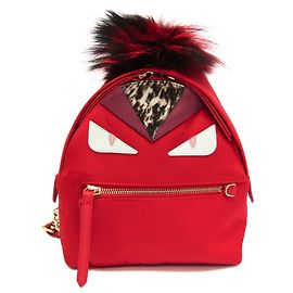 Fendi Bag Bugs 8BZ038 Damen Rucksack Rot