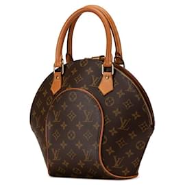 Louis Vuitton-Louis Vuitton Monogram Ellipse PM Handbag-Brown,Monogram