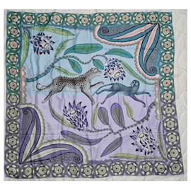 Hermès-giant square the savana dance-Multiple colors