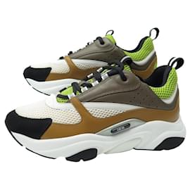 Dior-NINE DIOR B22 3SN231YKB SNEAKERS SIZE 43 KHAKI + BOX-Multiple colors