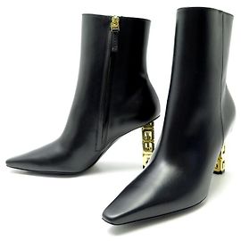 NINE GIVENCHY G-CUBE BE6042E1M9 39 LEATHER BOOTS NEW SHOE BOOTS Black