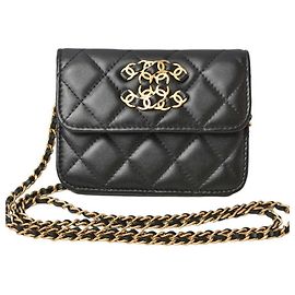 Portafoglio Chanel Con Catena Nero