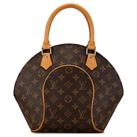 Louis Vuitton-Louis Vuitton Monogram Ellipse PM Handbag-Brown,Monogram