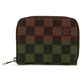 Louis Vuitton-Louis Vuitton Damier Zippy Coin Purse-Brown