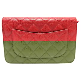 Chanel-Chanel Wallet On Chain-Red