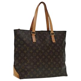 Louis Vuitton-LOUIS VUITTON Monogram Cabas Mezzo Tote Bag M51151 LV Auth 93132-Monogram