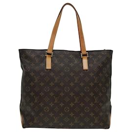 Louis Vuitton-LOUIS VUITTON Monogram Cabas Mezzo Tote Bag M51151 LV Auth 93132-Monogram