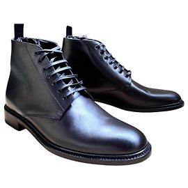 Yves Saint Laurent Saint Laurent Army Boots Black