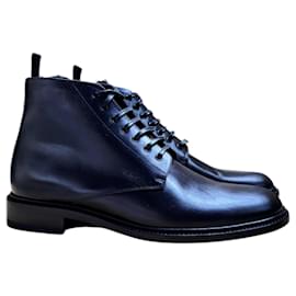 Yves Saint Laurent-Saint Laurent Army Boots-Black