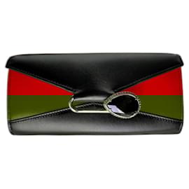 Alexander Mcqueen-Clutch-Black,Red