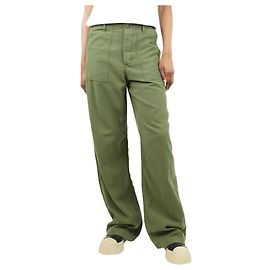 R13 Pantalones cargo de lona verde - talla UK 6 Verde