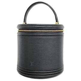 Louis Vuitton-Louis Vuitton Epi Cannes Handbag-Black