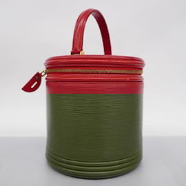 Louis Vuitton-Louis Vuitton Epi Cannes Handbag-Red