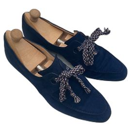 Manolo Blahnik Ciabatte Blu navy