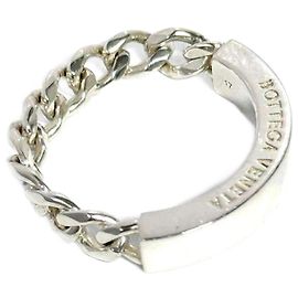 Bottega Veneta Silver 925 ID Chain Ring Other