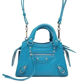 Balenciaga-Balenciaga Neo Classic City Handbag-Blue,Turquoise