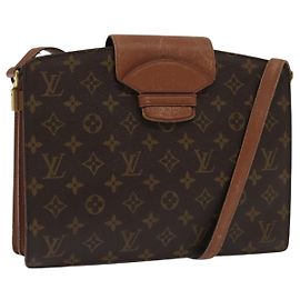 LOUIS VUITTON Bolsa de Ombro Monogram Kurcell M51375 LV Auth 94929 Monograma